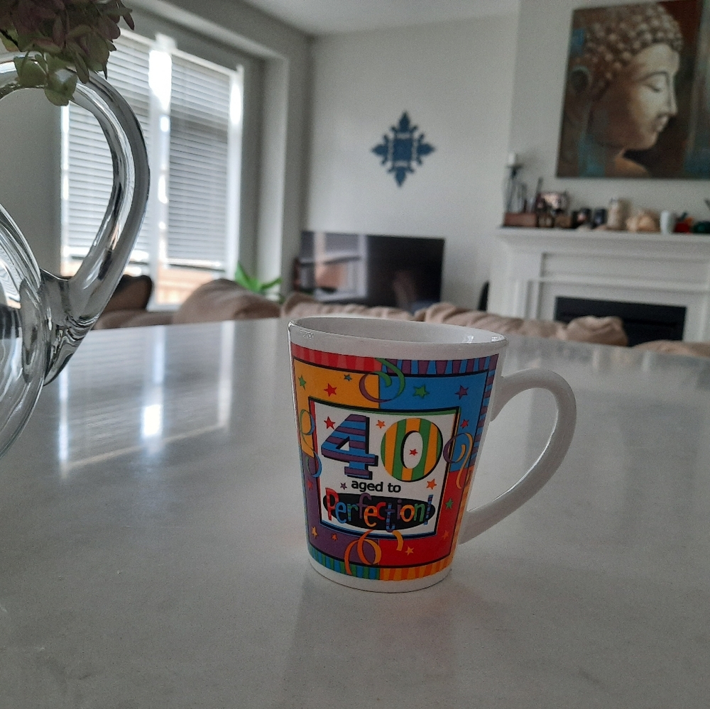 40 age anniversary mug!